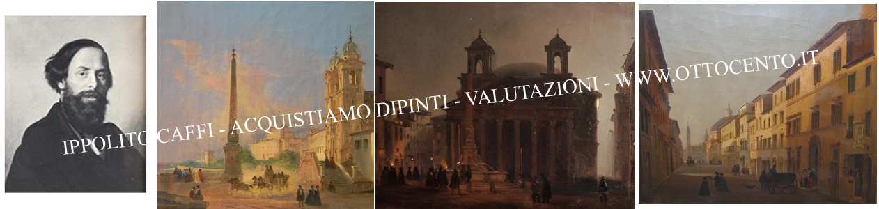 caffi ippolito biografia valutazione Ippolito Caffi valore e prezzi